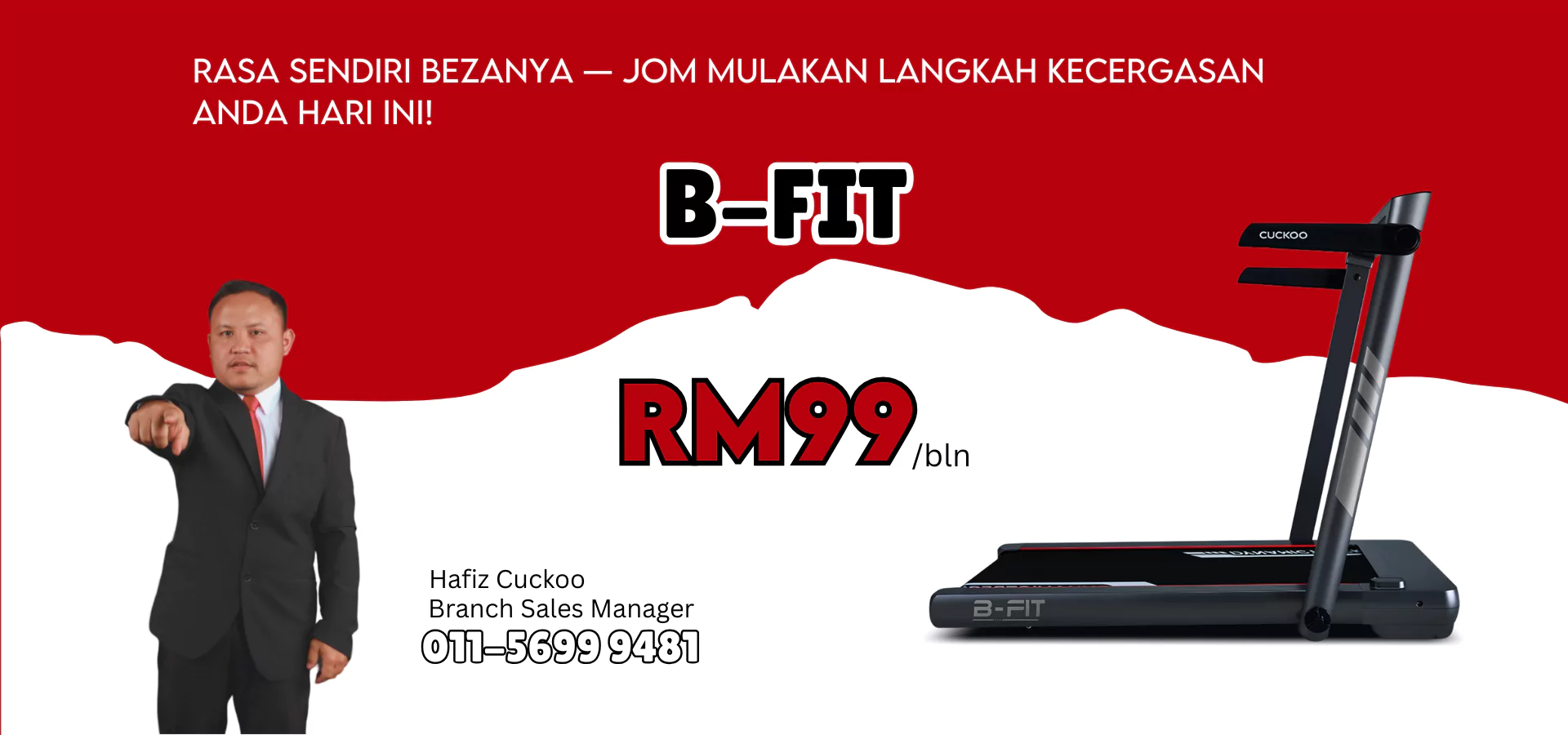 Cuckoo Treadmill B-Fit